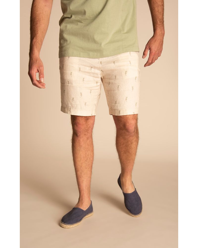 Shorts-Hombre-Print-Lino-Organico