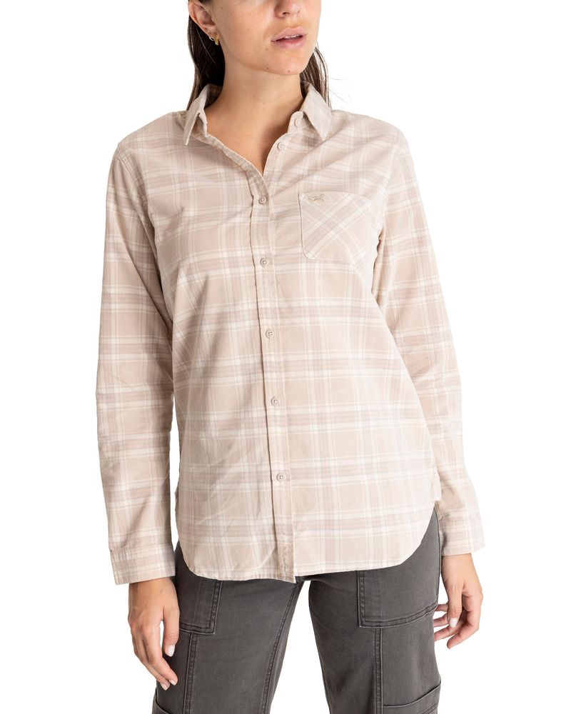 Blusa-Mujer-Lucia-Tartan-Algodon-Organico