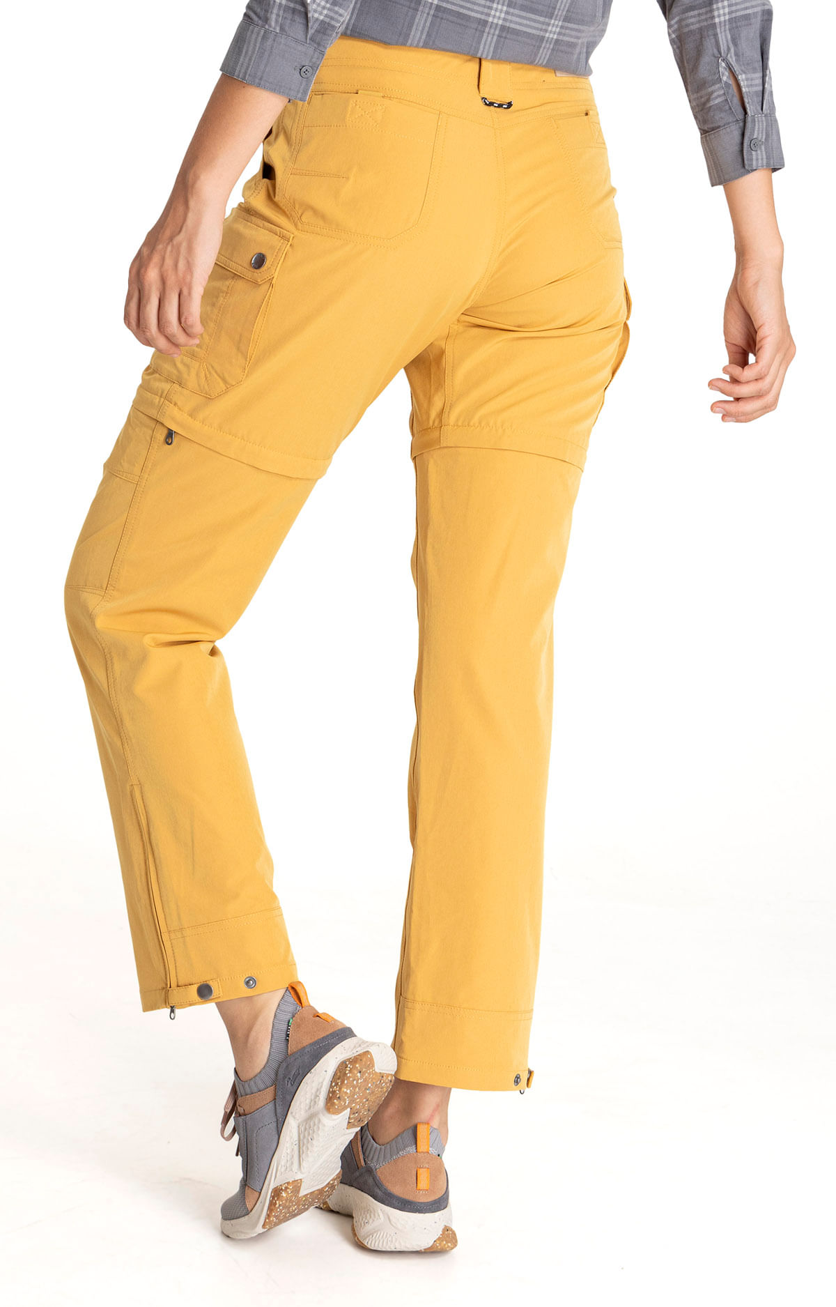 Pantalón Mujer Desmontable Fibras Recicladas