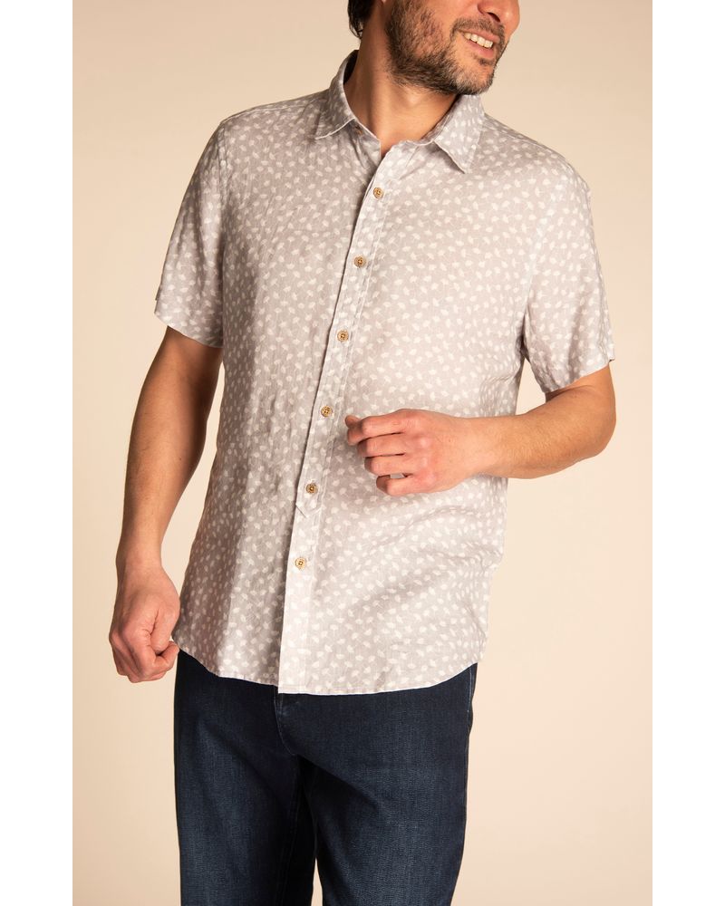 Camisa-Hombre-Nature-Lino-Organico