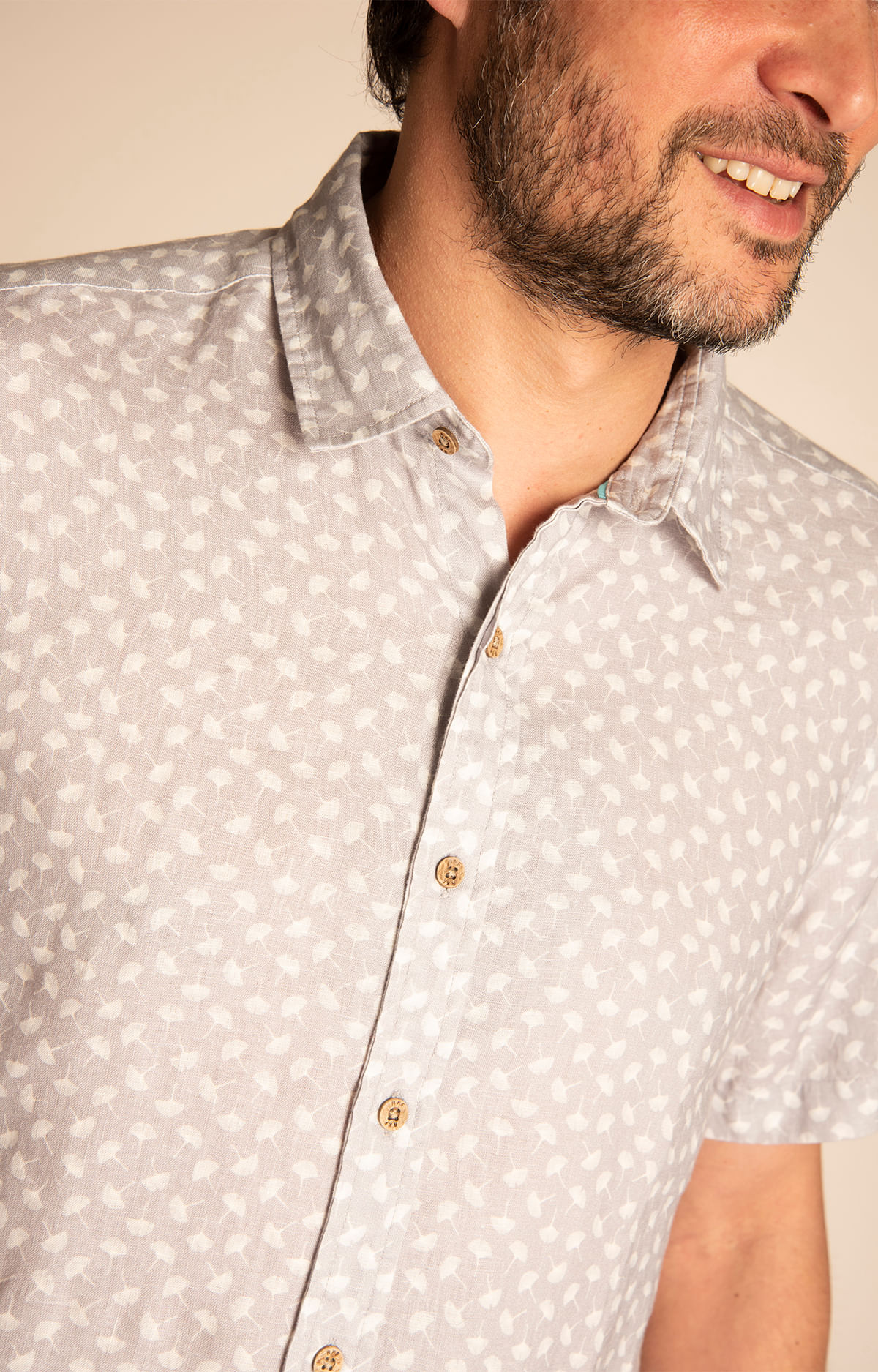 Camisa Hombre Nature Lino Orgánico