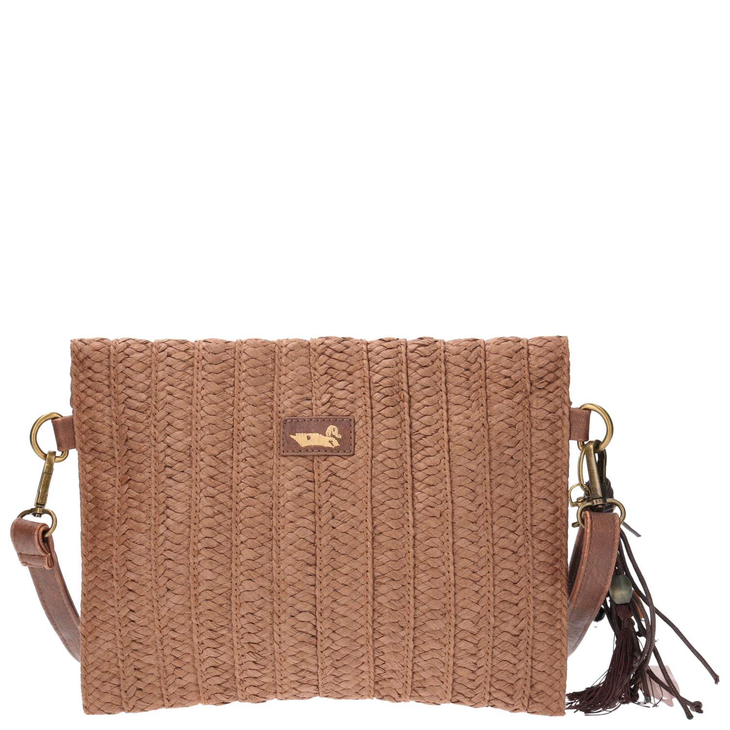 Cartera Mujer Ferro Cross Café Rockford