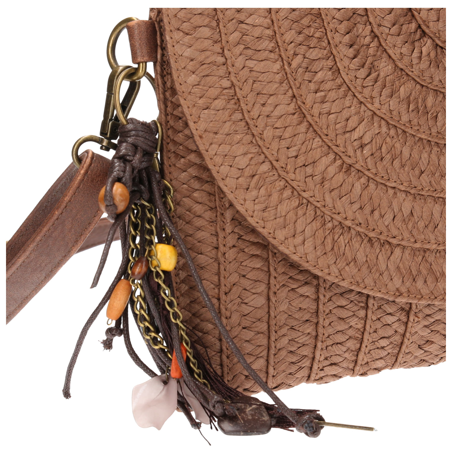 Cartera Mujer Ferro Cross Café Rockford