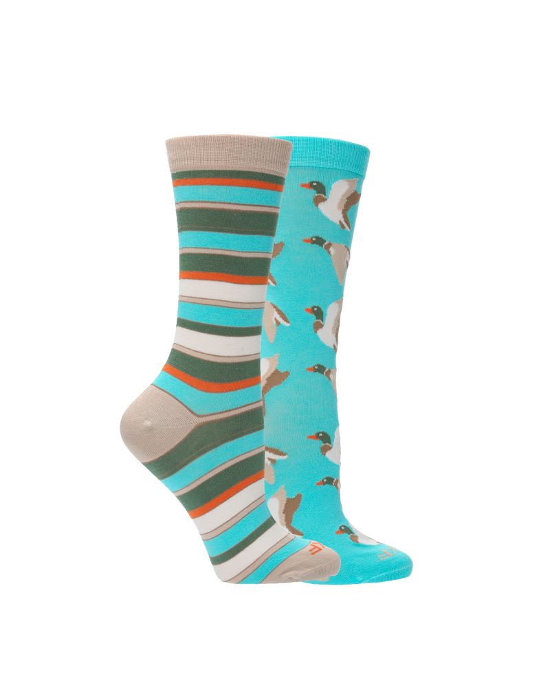 Calcetin-Bambu-Mujer-Pack-Duck-Azul-Rockford