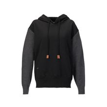 Polerón Algodón Orgánico Mujer Umbra Gris Oscuro Rockford