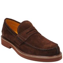 Mocasín Cuero Hombre Tiber Café Rockford