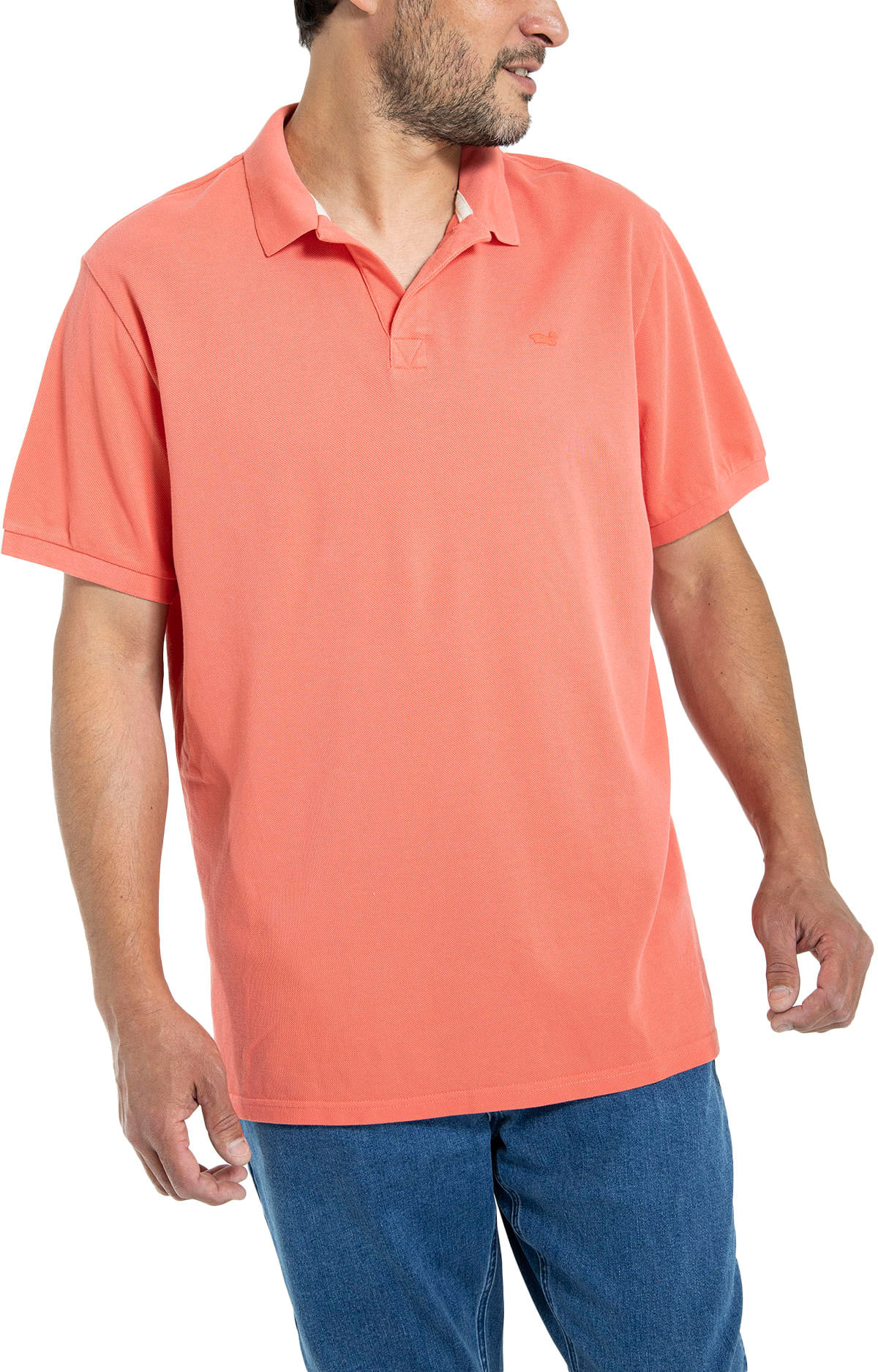 Polera Hombre Pique Sport Algodón Orgánico