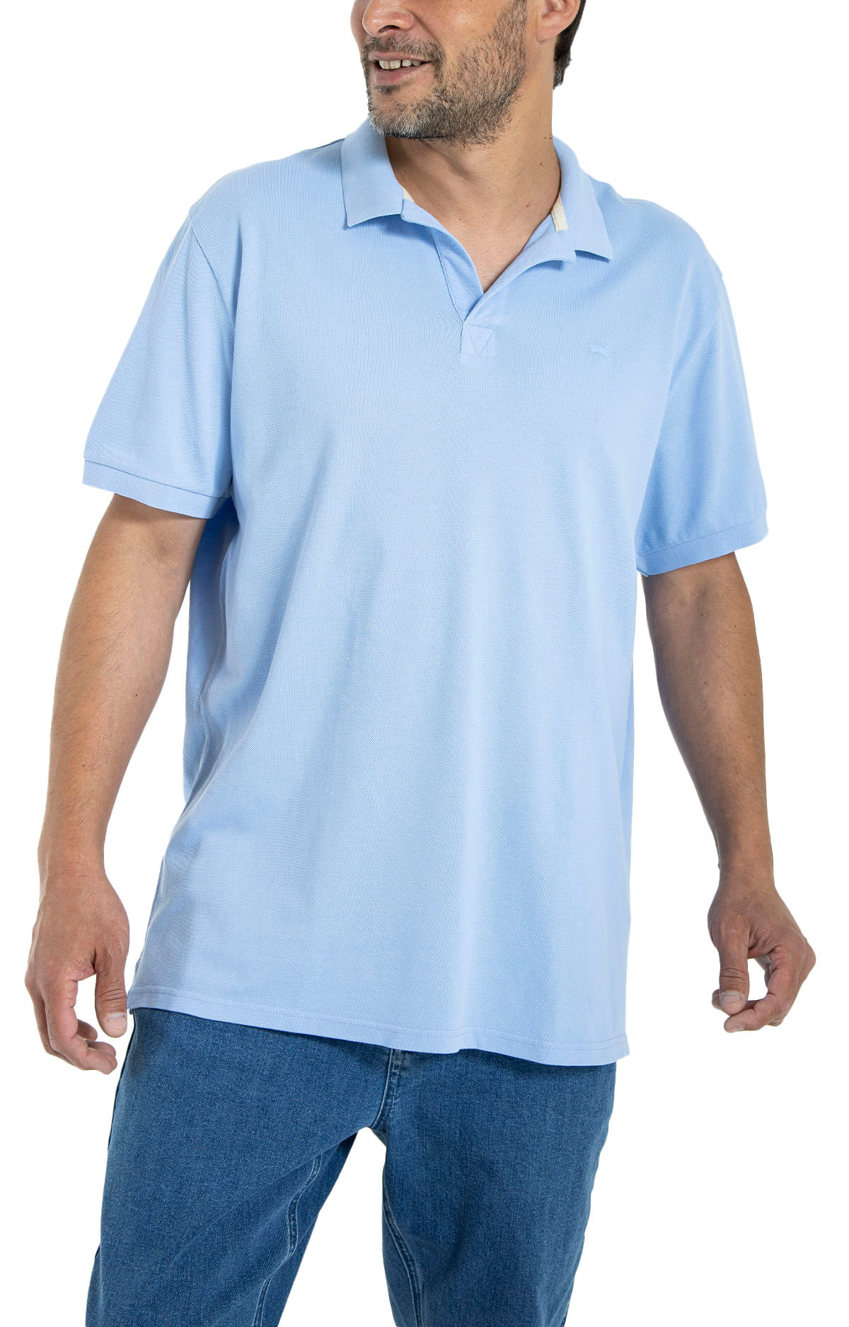 Polera Hombre Pique Sport Algodón Orgánico