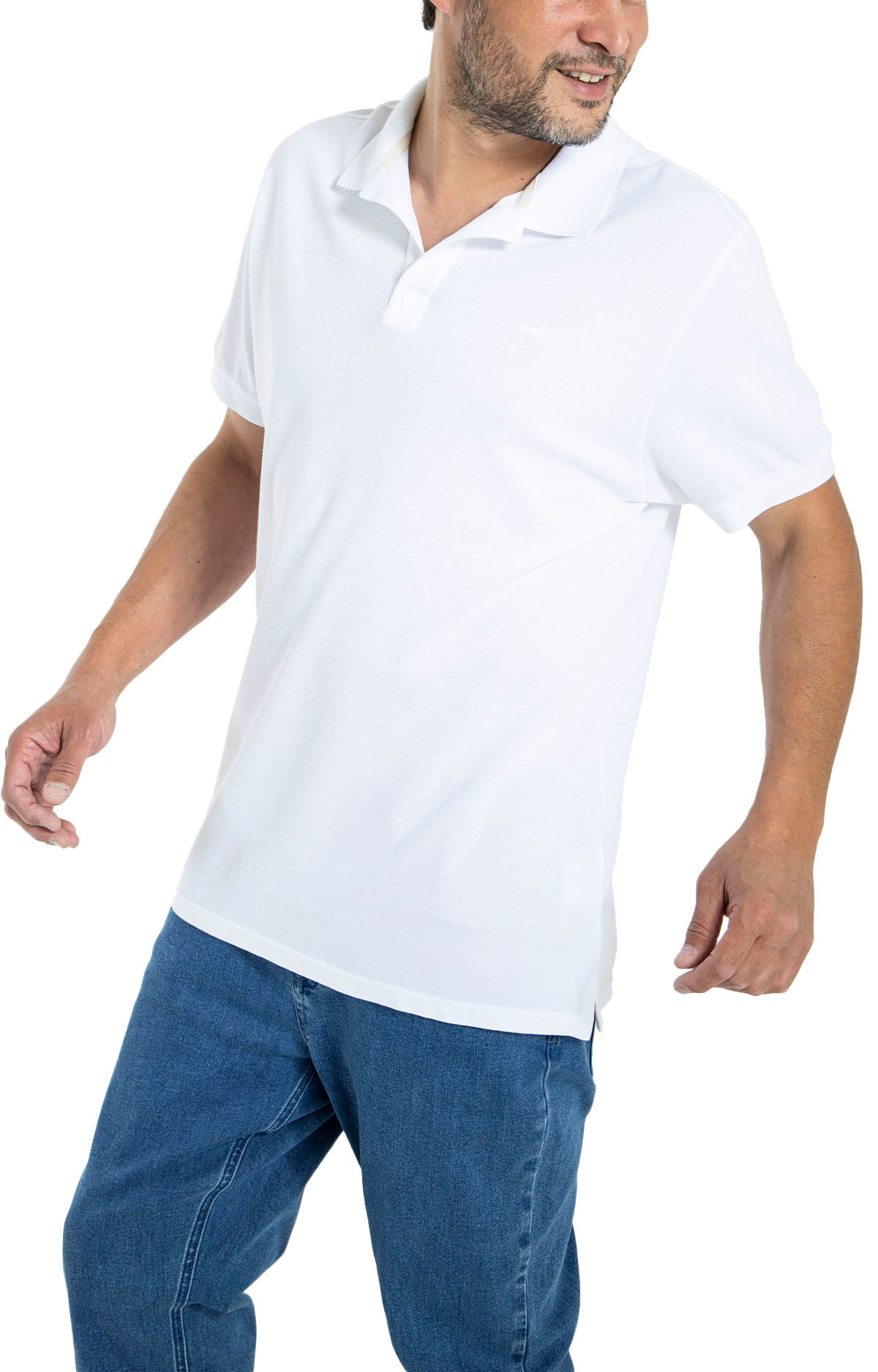 Polera Hombre Pique Sport Algodón Orgánico