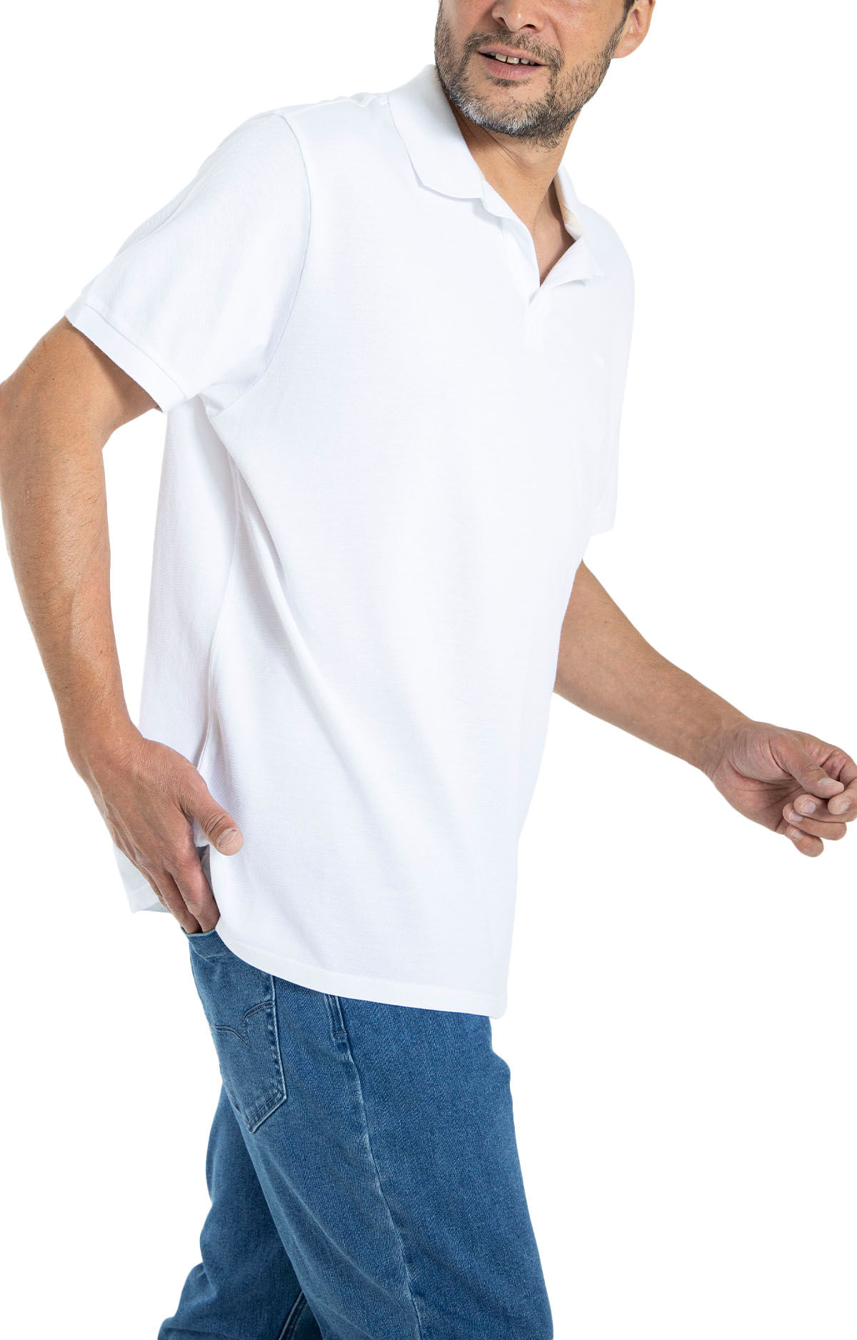 Polera Hombre Pique Sport Algodón Orgánico