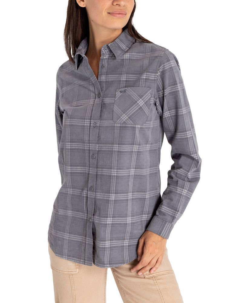 Blusa-Mujer-Lucia-Tartan-Algodon-Organico