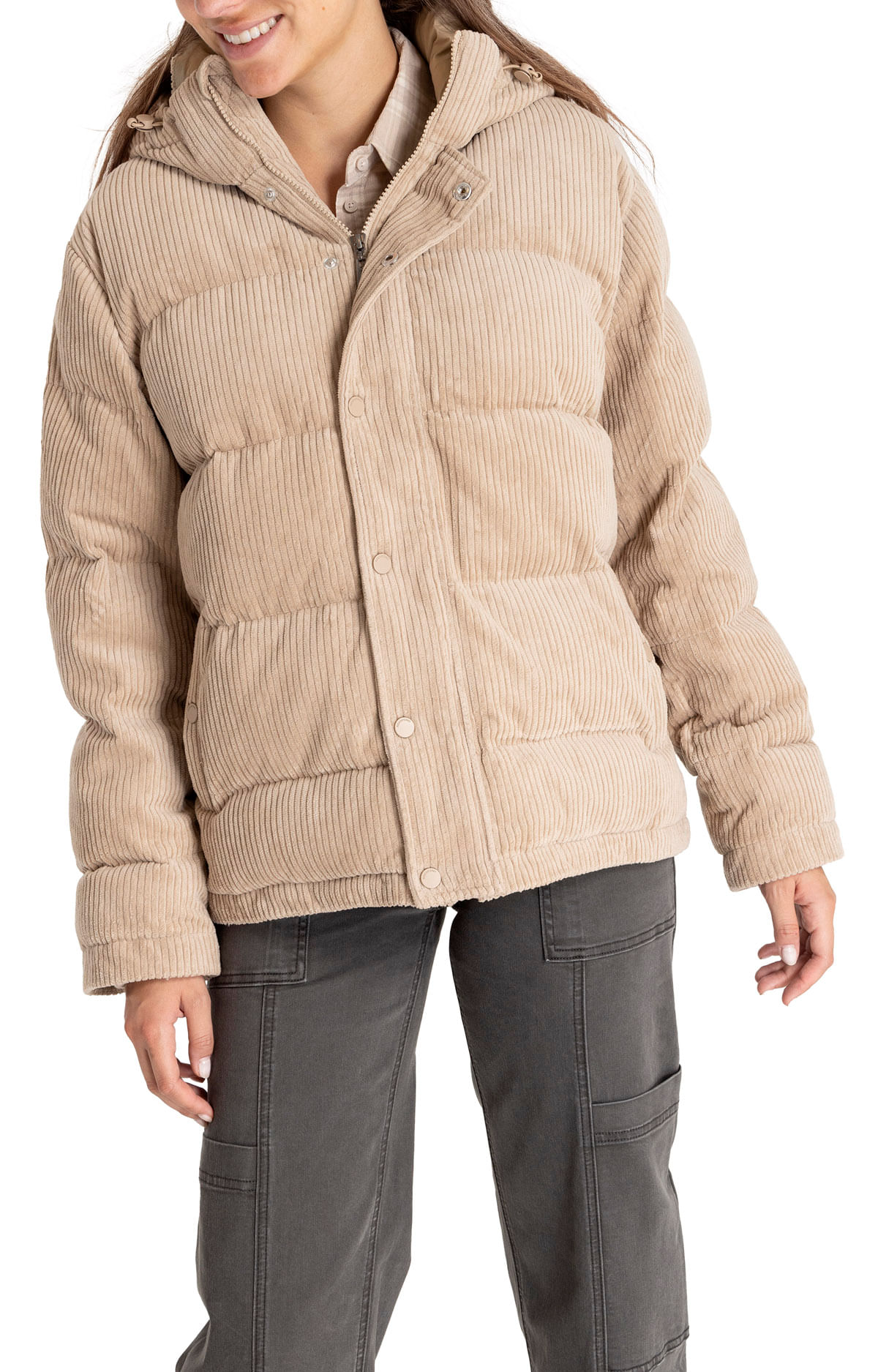 Chaqueta Mujer Piana Fibras Recicladas