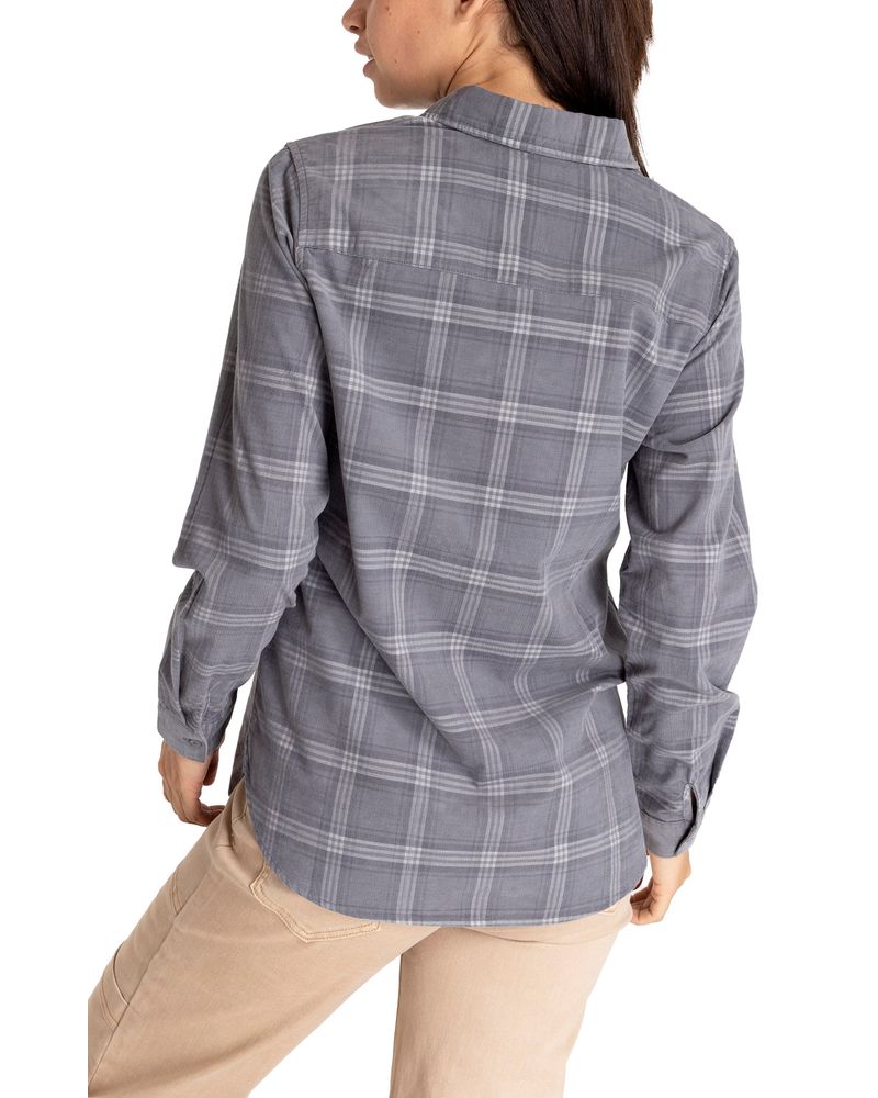 Blusa-Mujer-Lucia-Tartan-Algodon-Organico