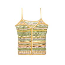 Polera Algodón Orgánico Mujer Varadero Amarillo Rockford