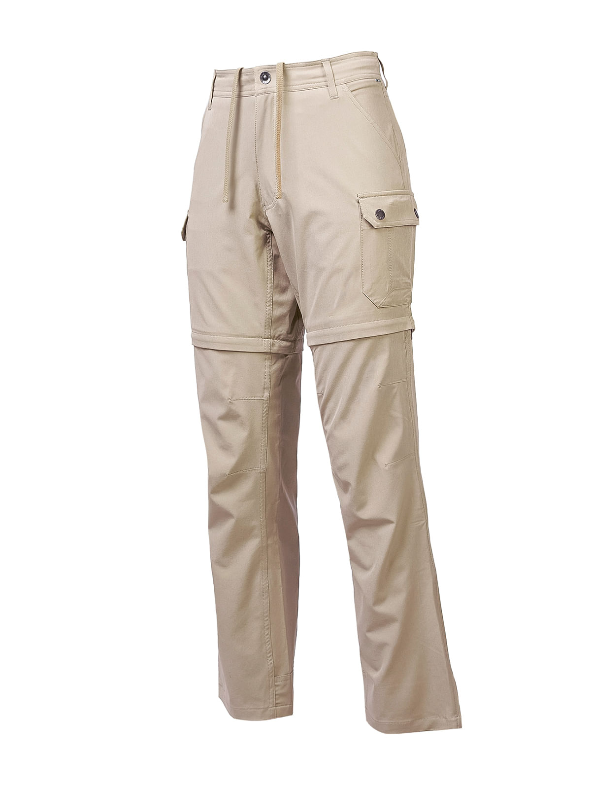 Pantalón Fibras Recicladas Mujer Desmontable Beige Rockford