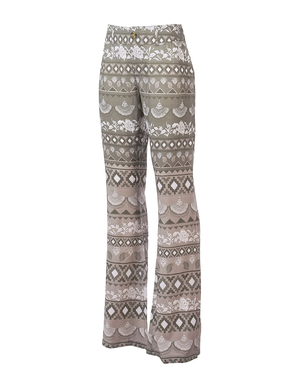 Pantalón Rayón Mujer Naussac Oliva Rockford
