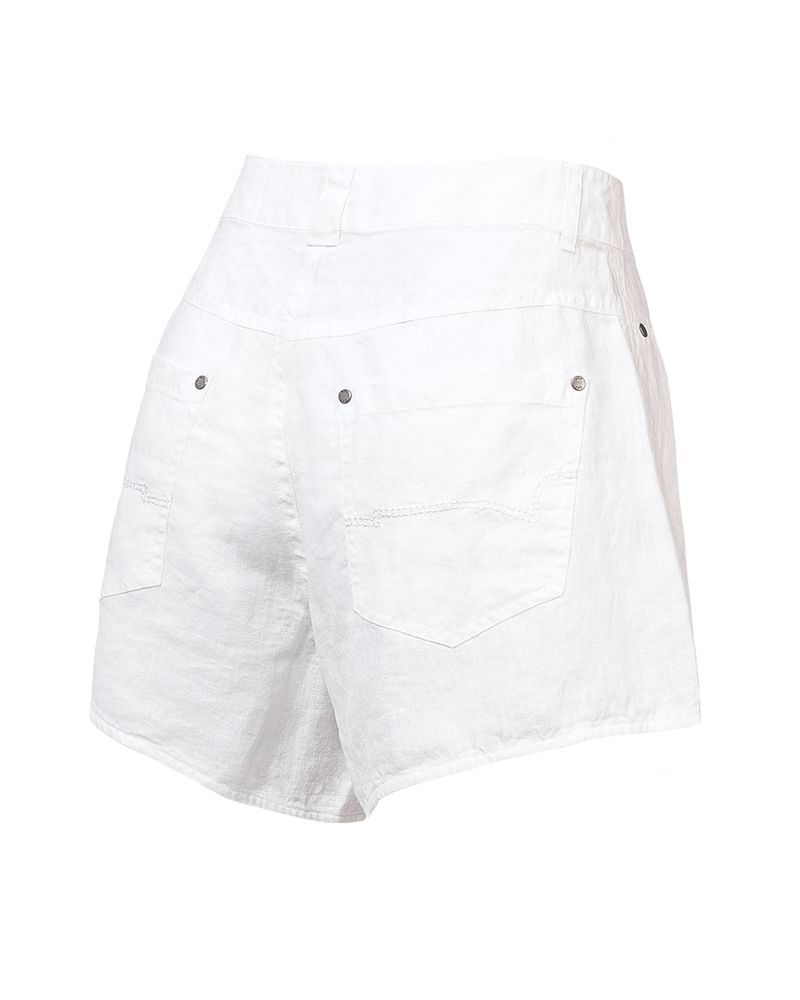 Short-Lino-Organico-Mujer-Vendres-Blanco-Rockford