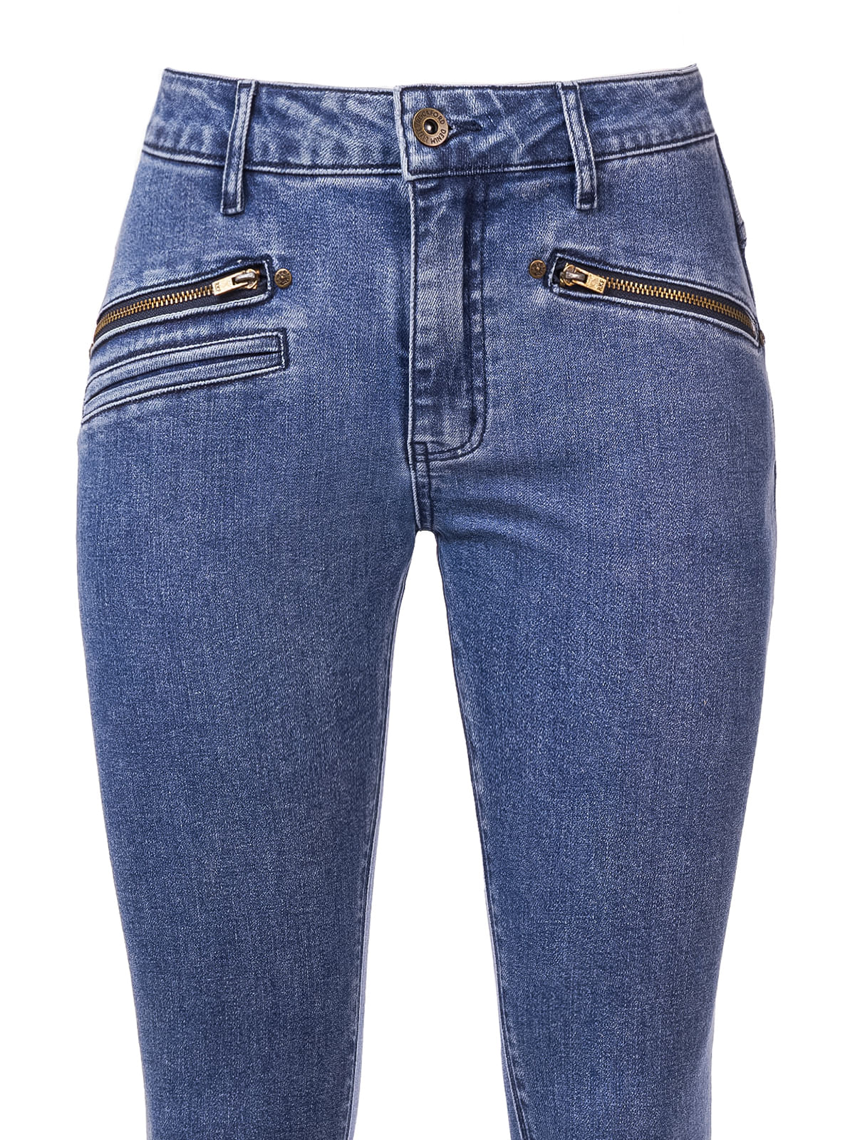 Jeans Natural Flex Mujer Leman Azul Rockford