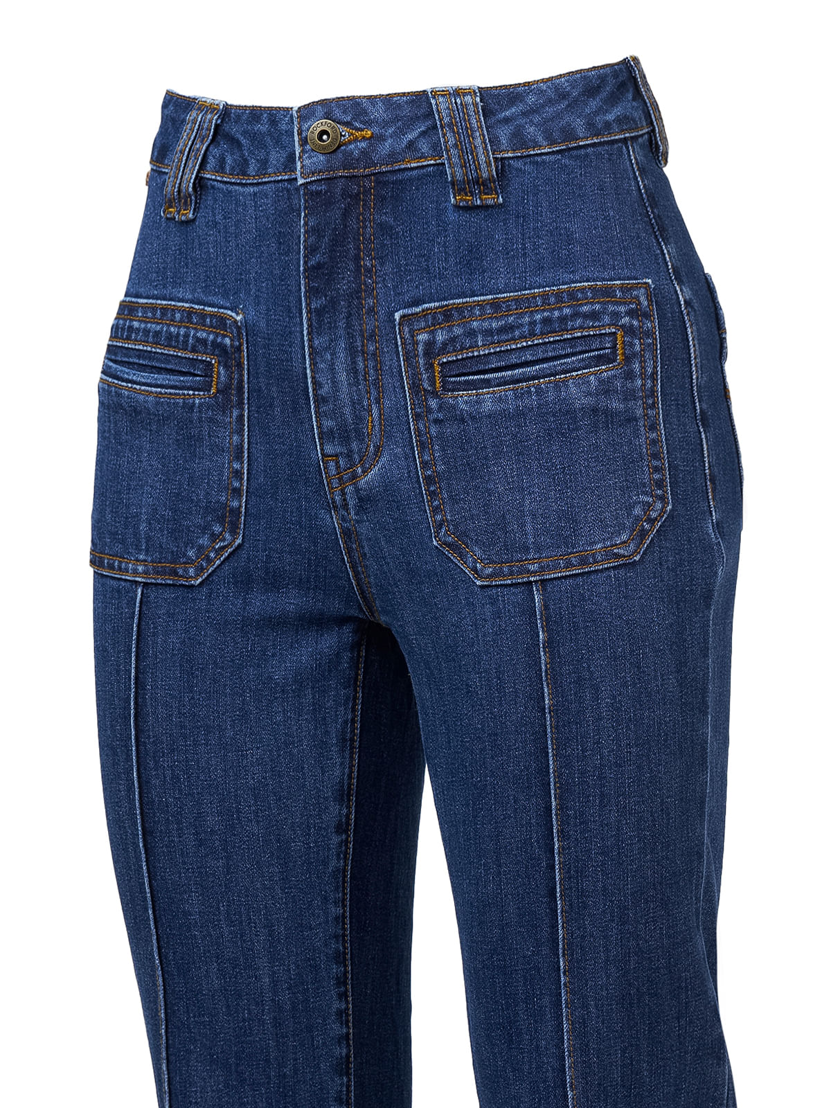 Jeans Natural Flex Mujer Thau Azul Rockford