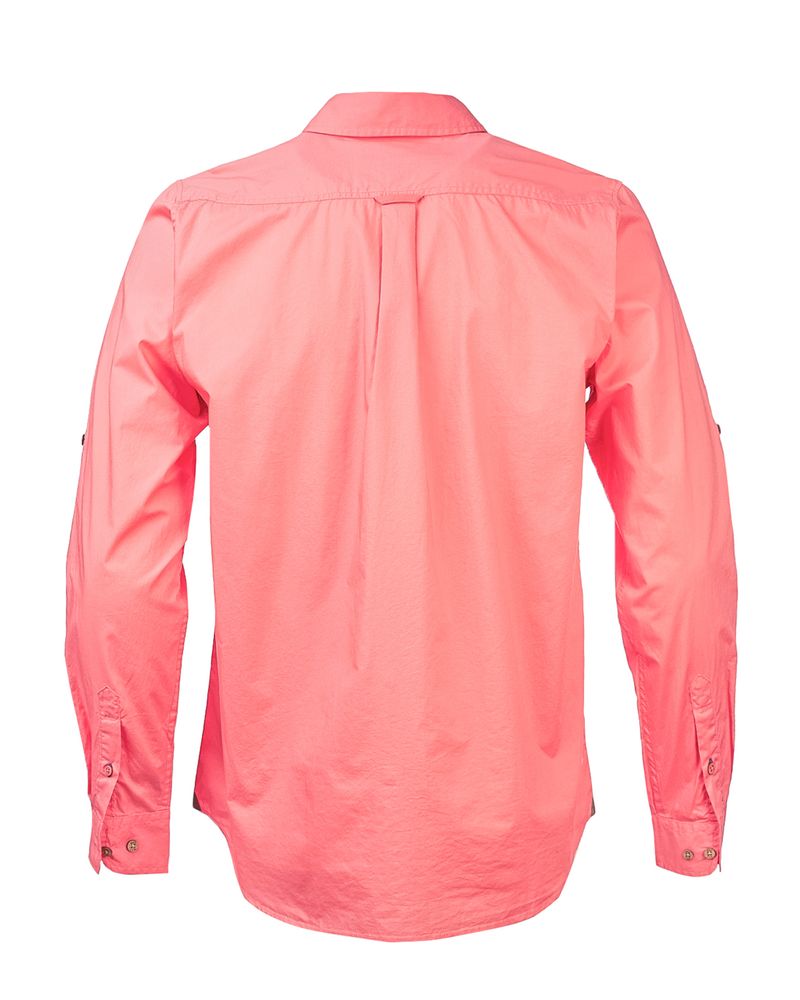 Camisa-Algodon-Organico-Hombre-Galiton-Coral-Rockford