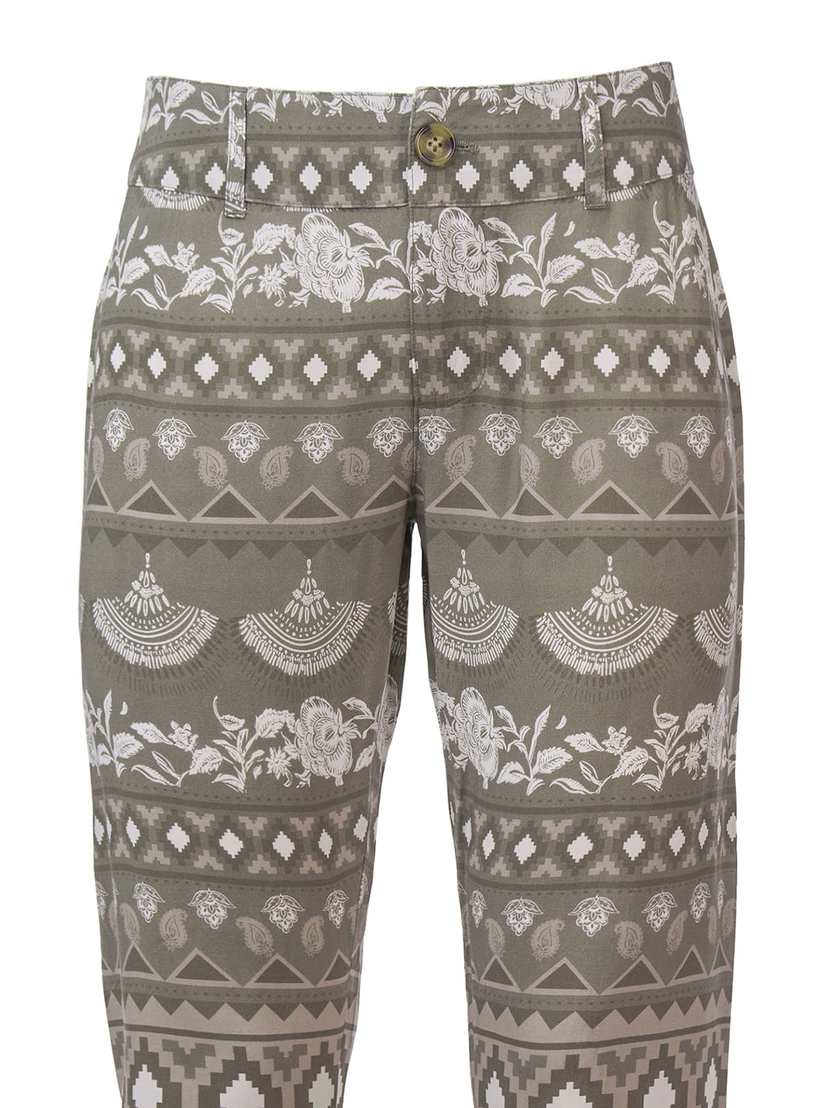 Pantalón Rayón Mujer Naussac Oliva Rockford