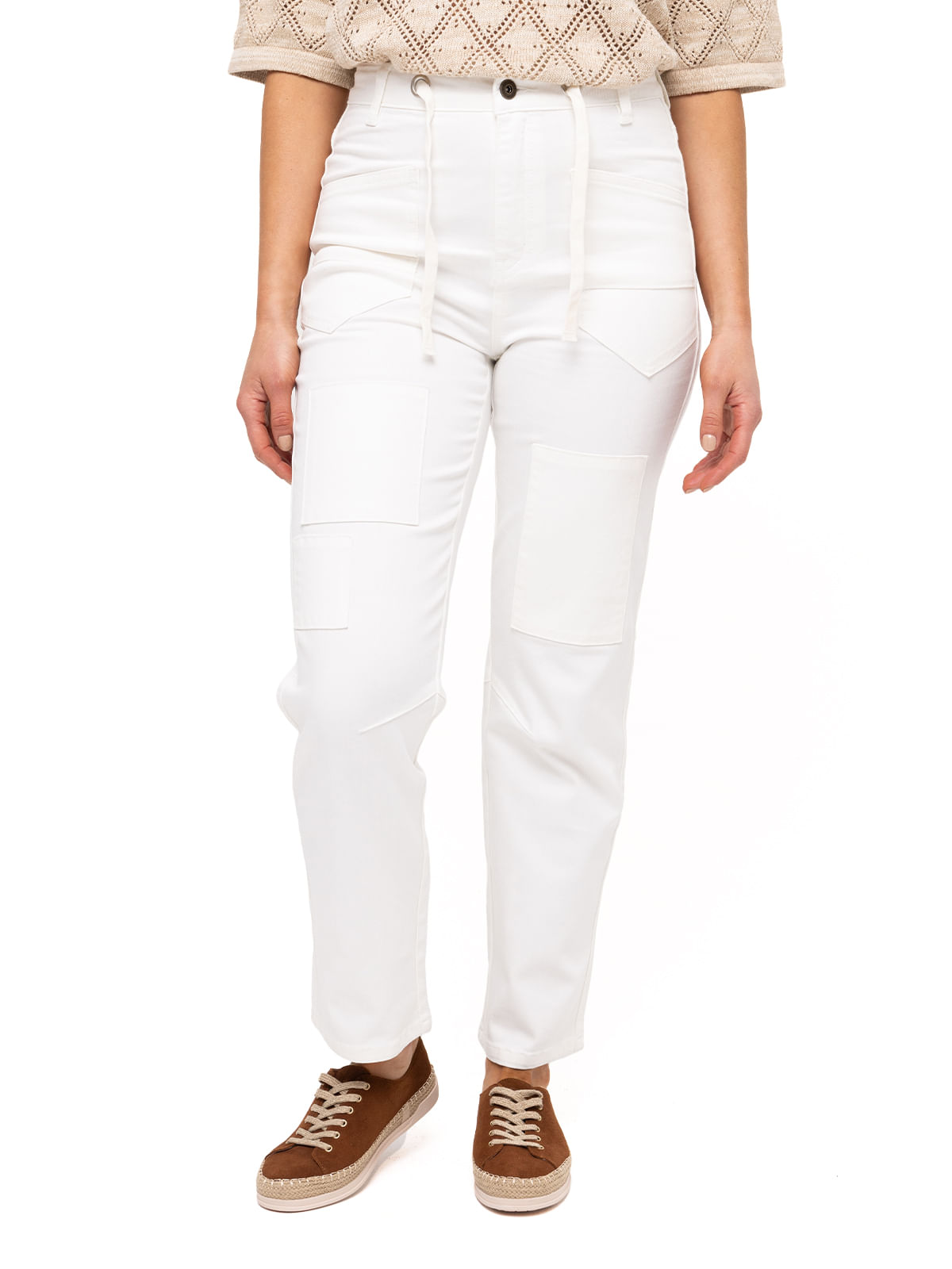 Jeans Natural Flex Mujer Garda Blanco Rockford