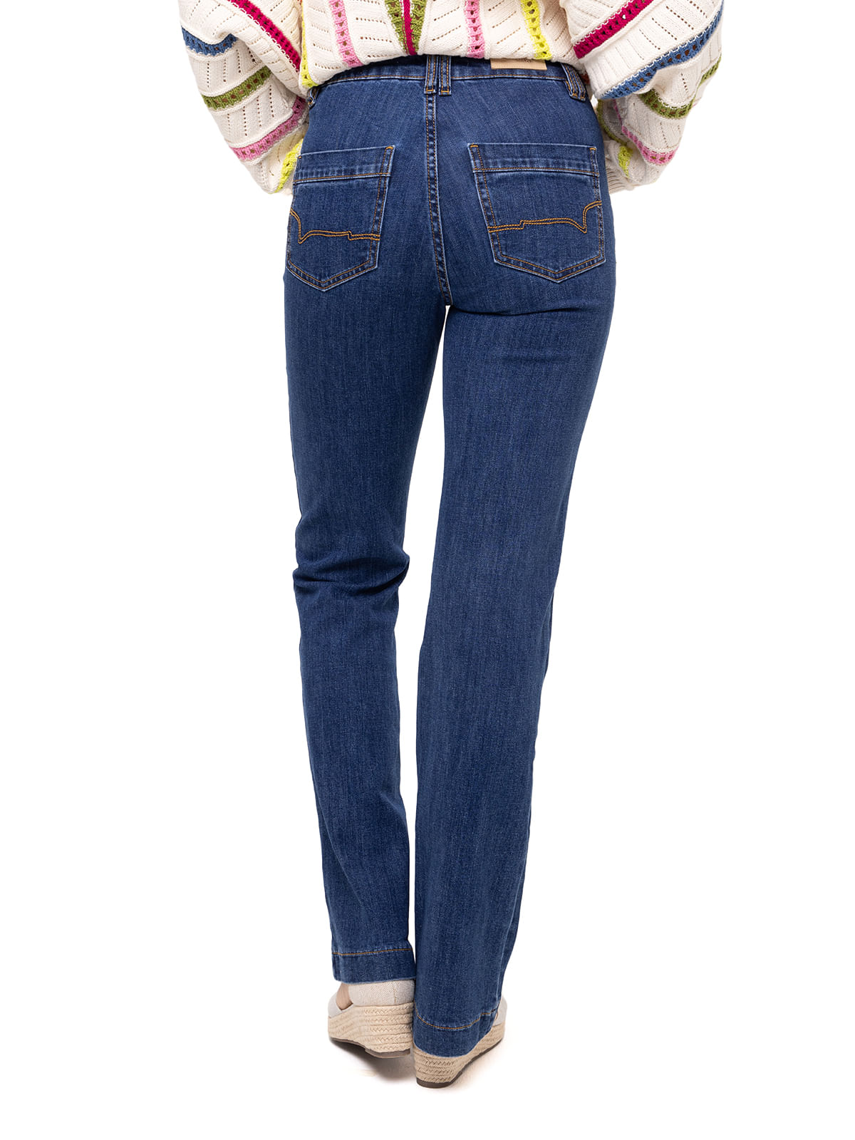 Jeans Natural Flex Mujer Thau Azul Rockford