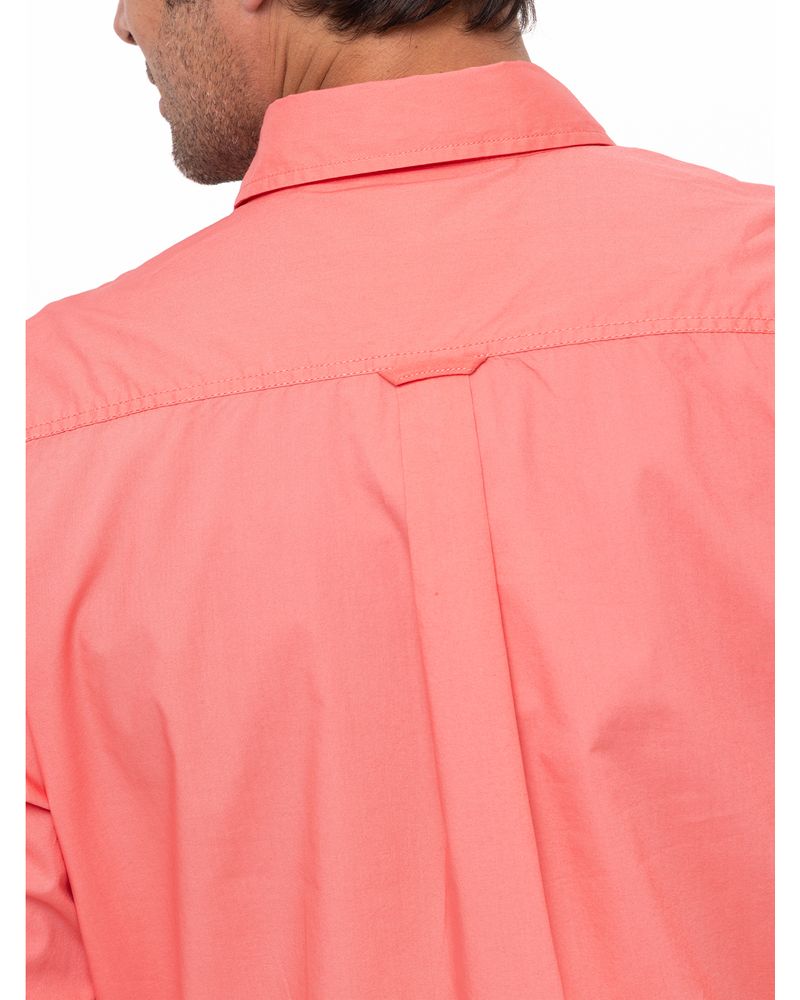 Camisa-Algodon-Organico-Hombre-Galiton-Coral-Rockford