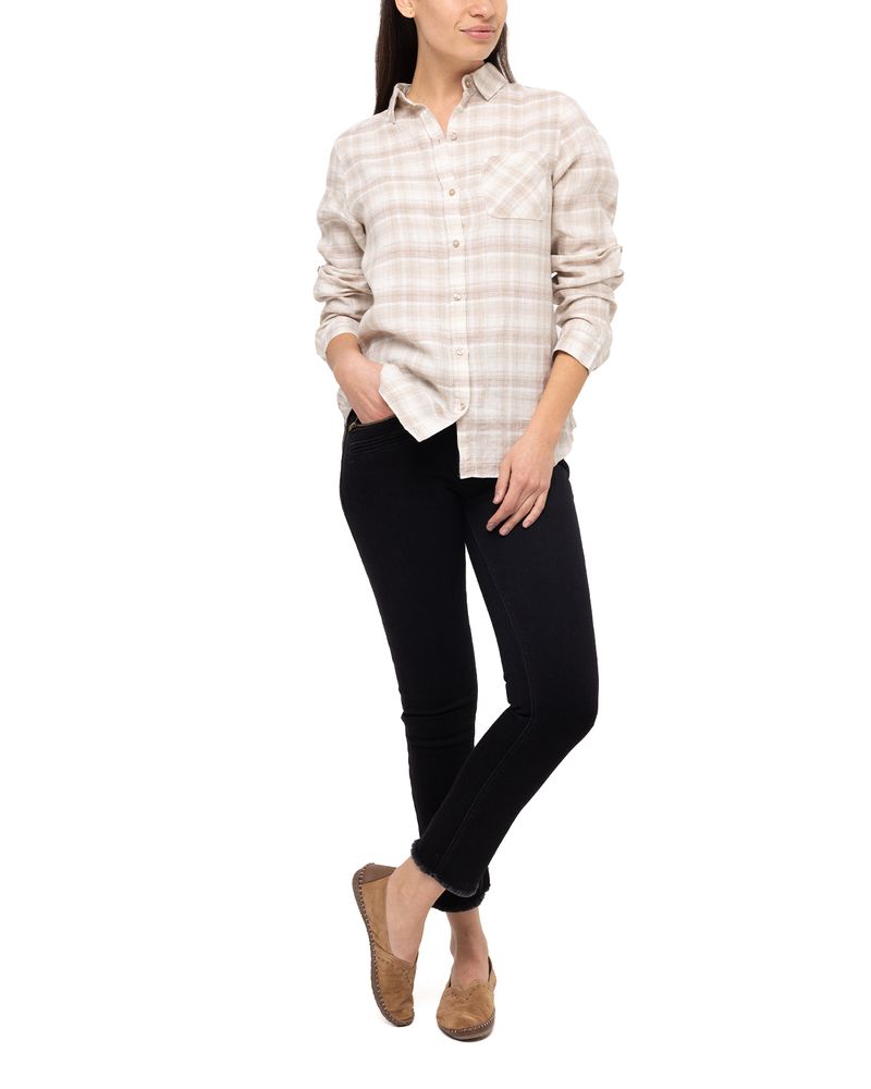 Blusa-Lino-Organico-Mujer-Marina-Beige-Rockford