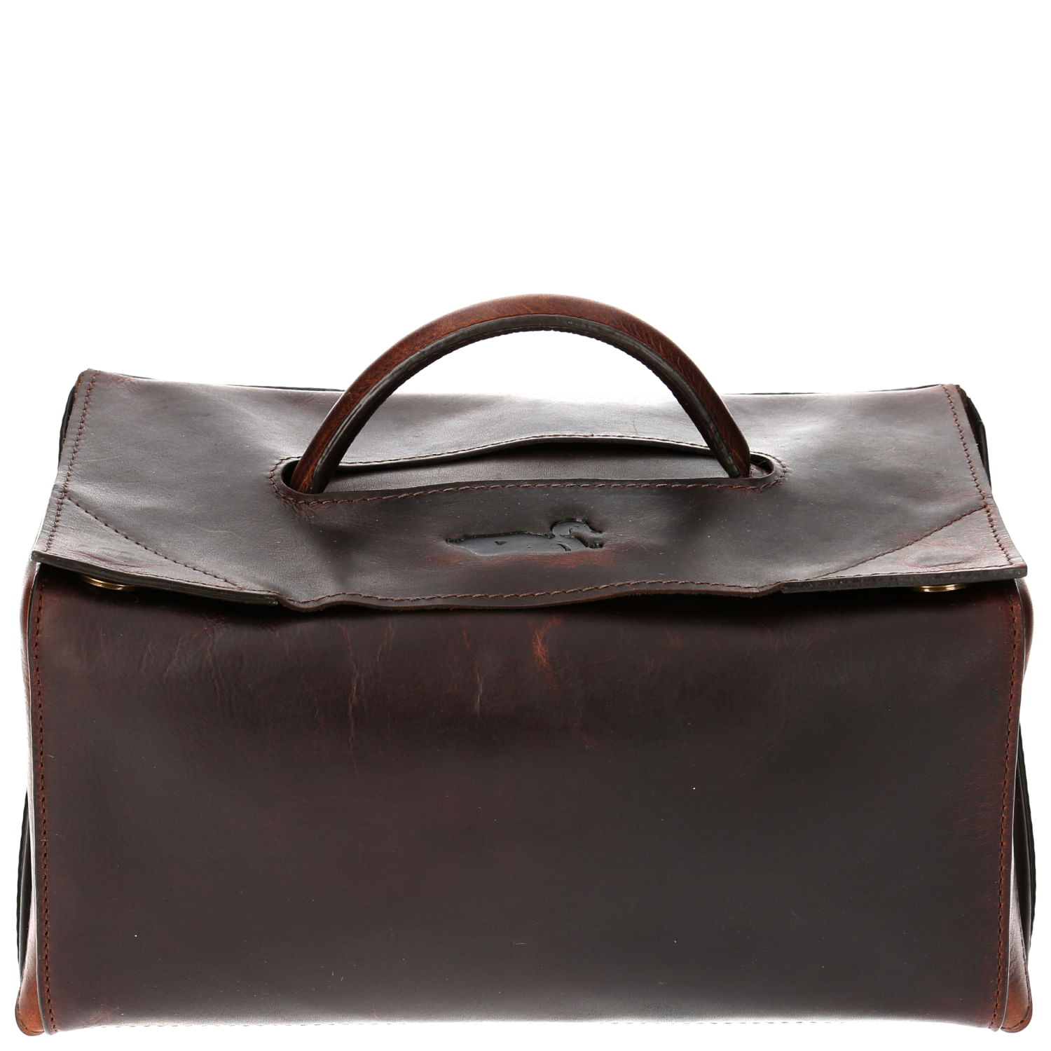 Neceser Cuero Unisex Tc New Necessaire Café Rockford