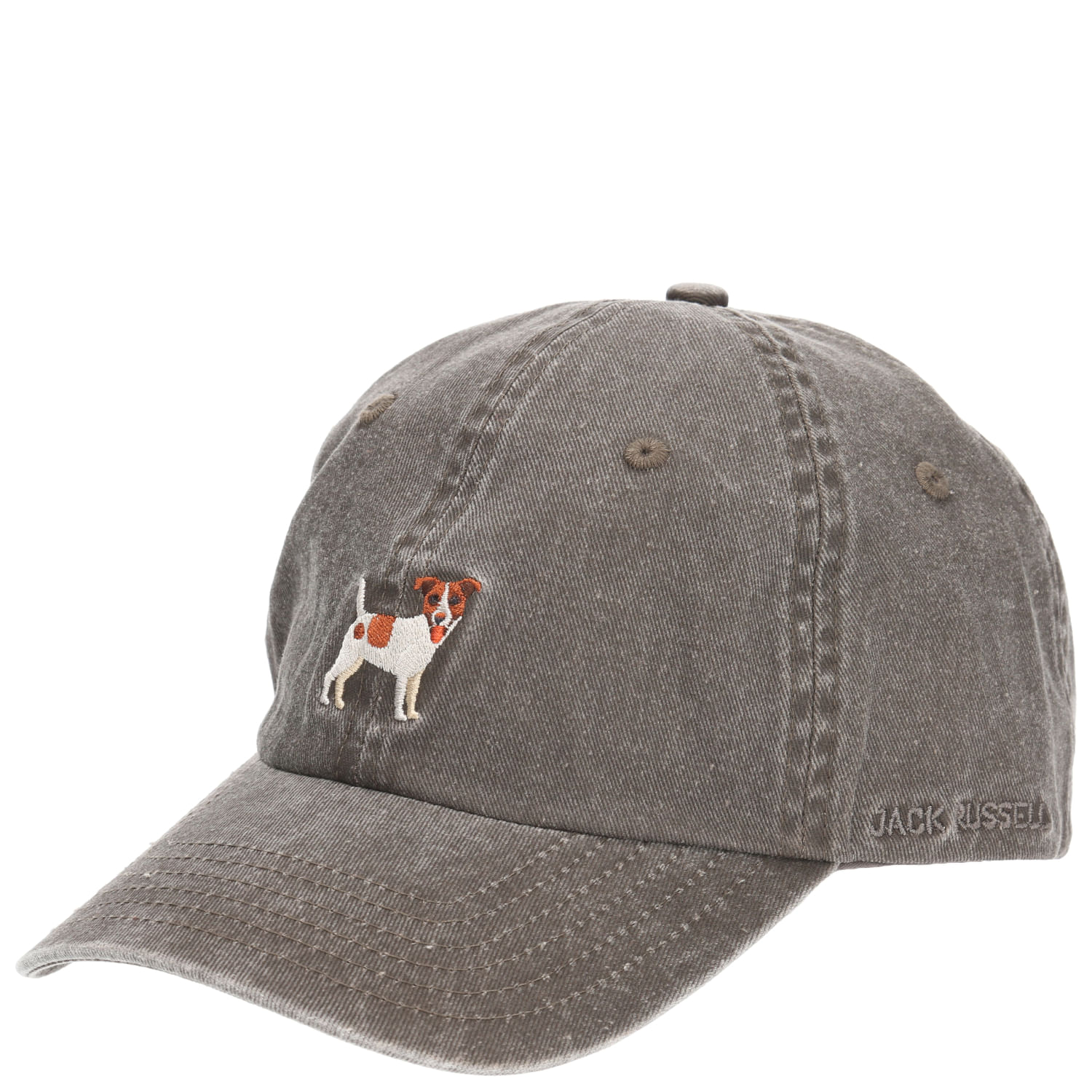 Jockey Algodón Unisex Cap Jack Russell Gris Rockford