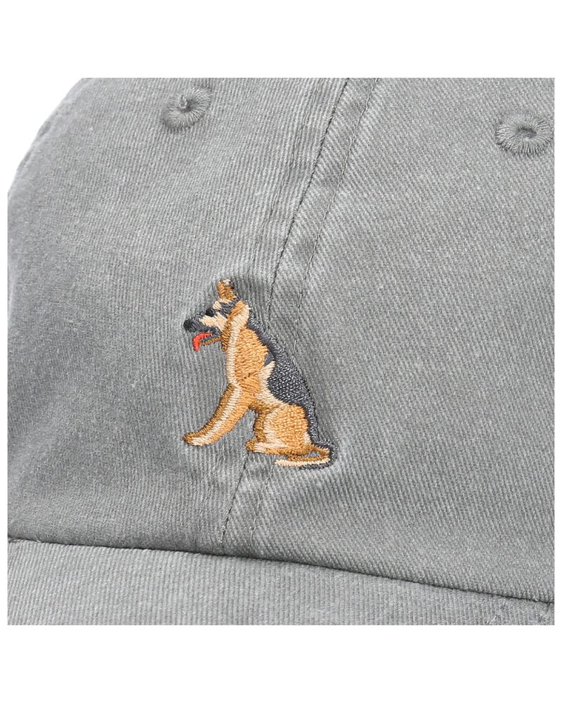 Jockey-Algodon-Unisex-Cap-Pastor-Aleman-Gris-Rockford