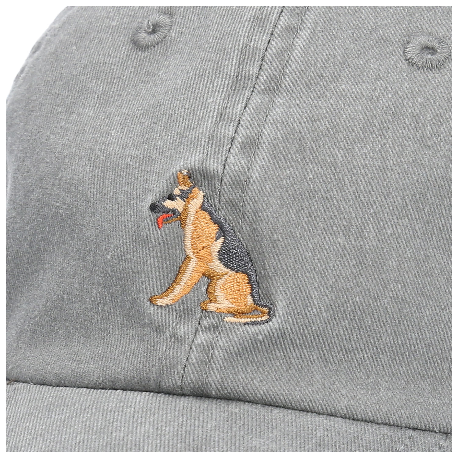 Jockey Algodón Unisex Cap Pastor Aleman Gris Rockford