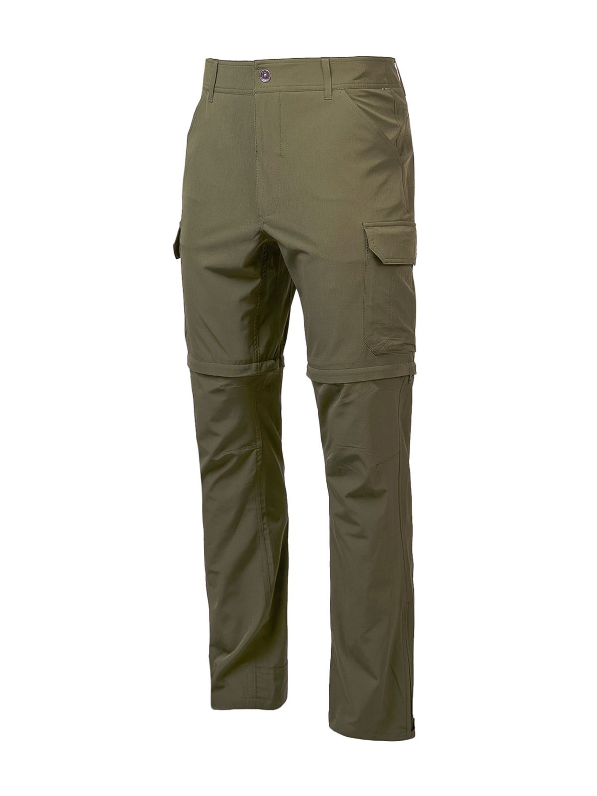 Pantalón Natural Flex Hombre Desmontable Oliva Rockford