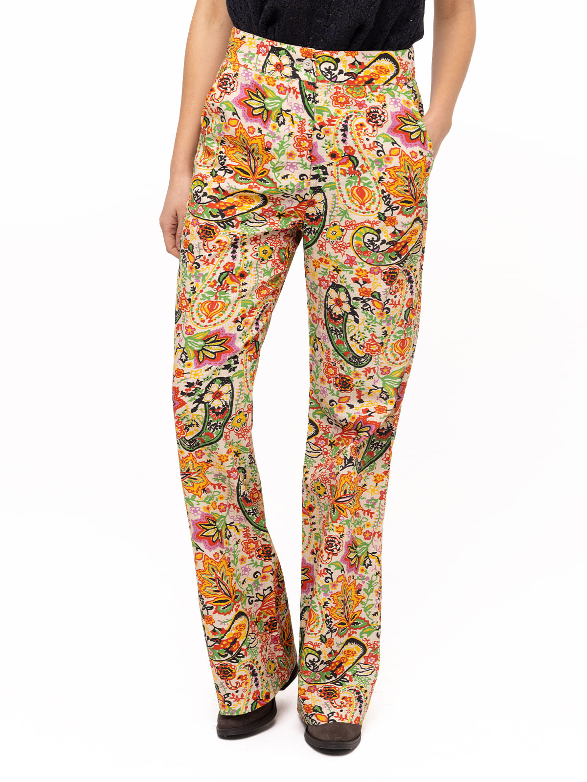 Pantalón Tencel Mujer Grandval Rosado Rockford