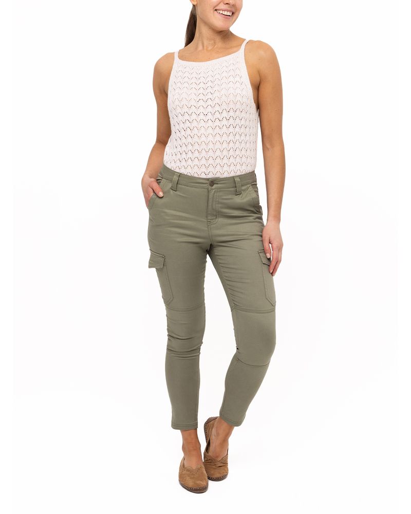 Pantalon-Lyocell-Mujer-Utah-Oliva-Rockford