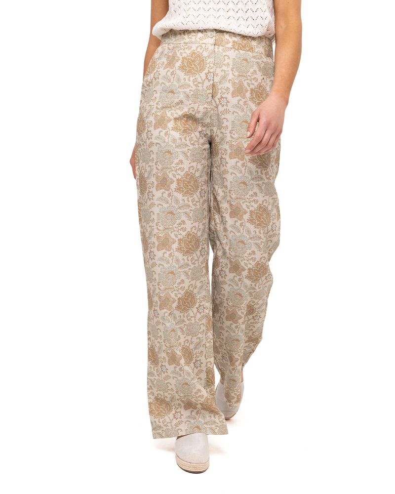 Pantalon-Tencel-Mujer-Grandval-Beige-Rockford