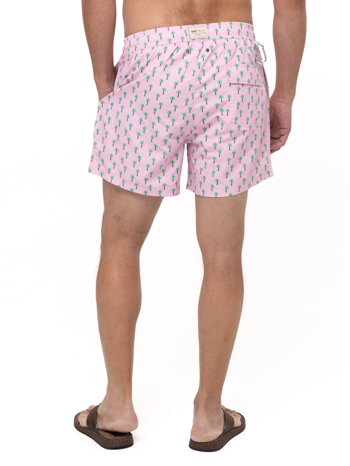 Traje De Baño Fibras Recicladas Hombre Izam Rosado Rockford