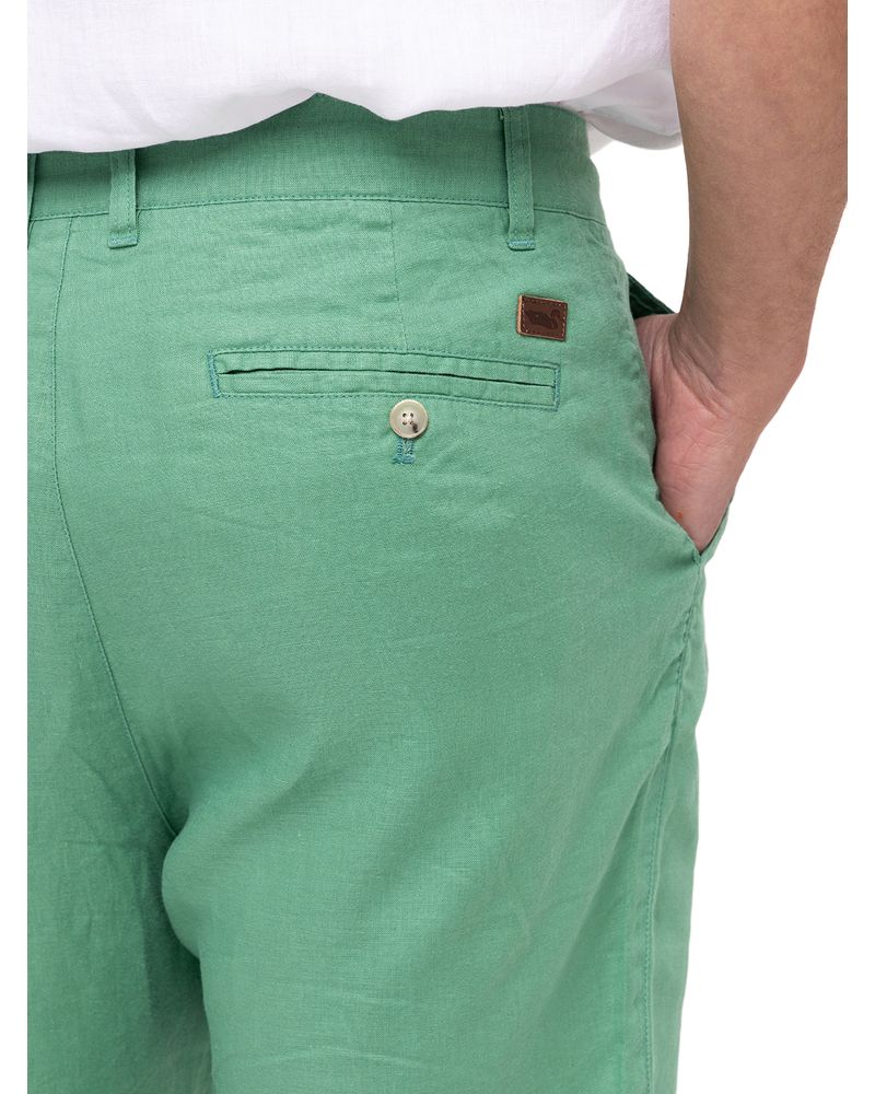 Short-Lino-Organico-Hombre-Linen-Verde-Rockford