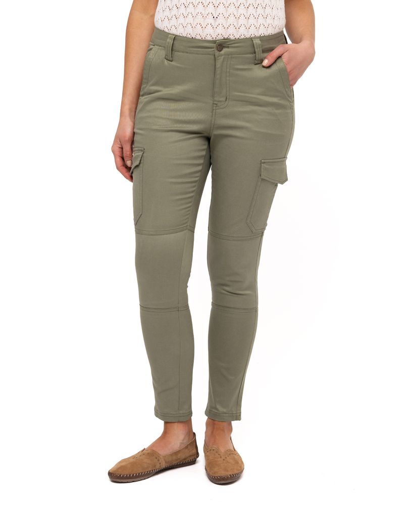 Pantalon-Lyocell-Mujer-Utah-Oliva-Rockford
