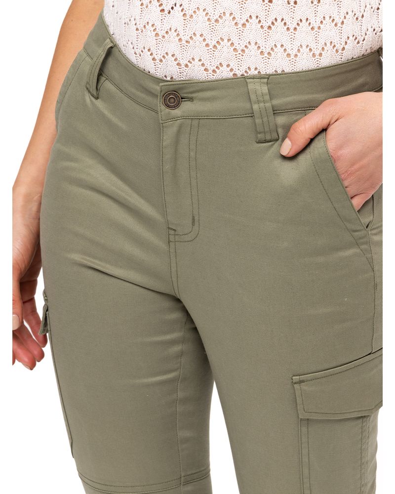 Pantalon-Lyocell-Mujer-Utah-Oliva-Rockford
