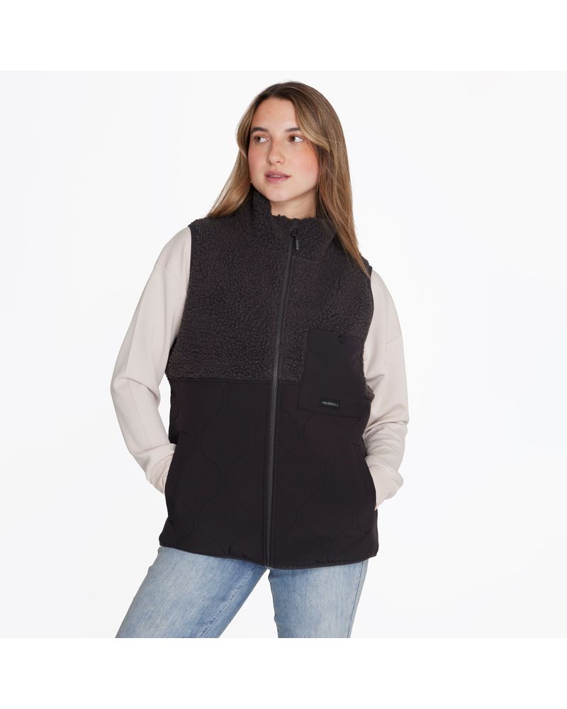 Polar-Mujer-Sleeveless-Sherpa