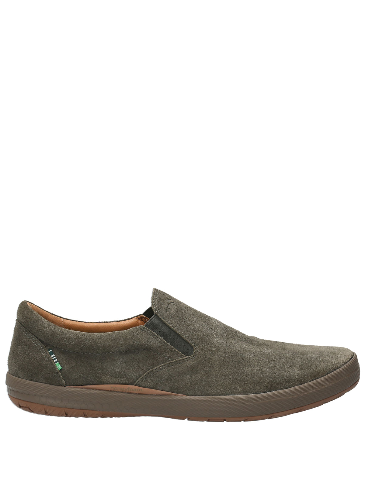 Zapatilla Cuero Hombre Rostock Verde Rockford