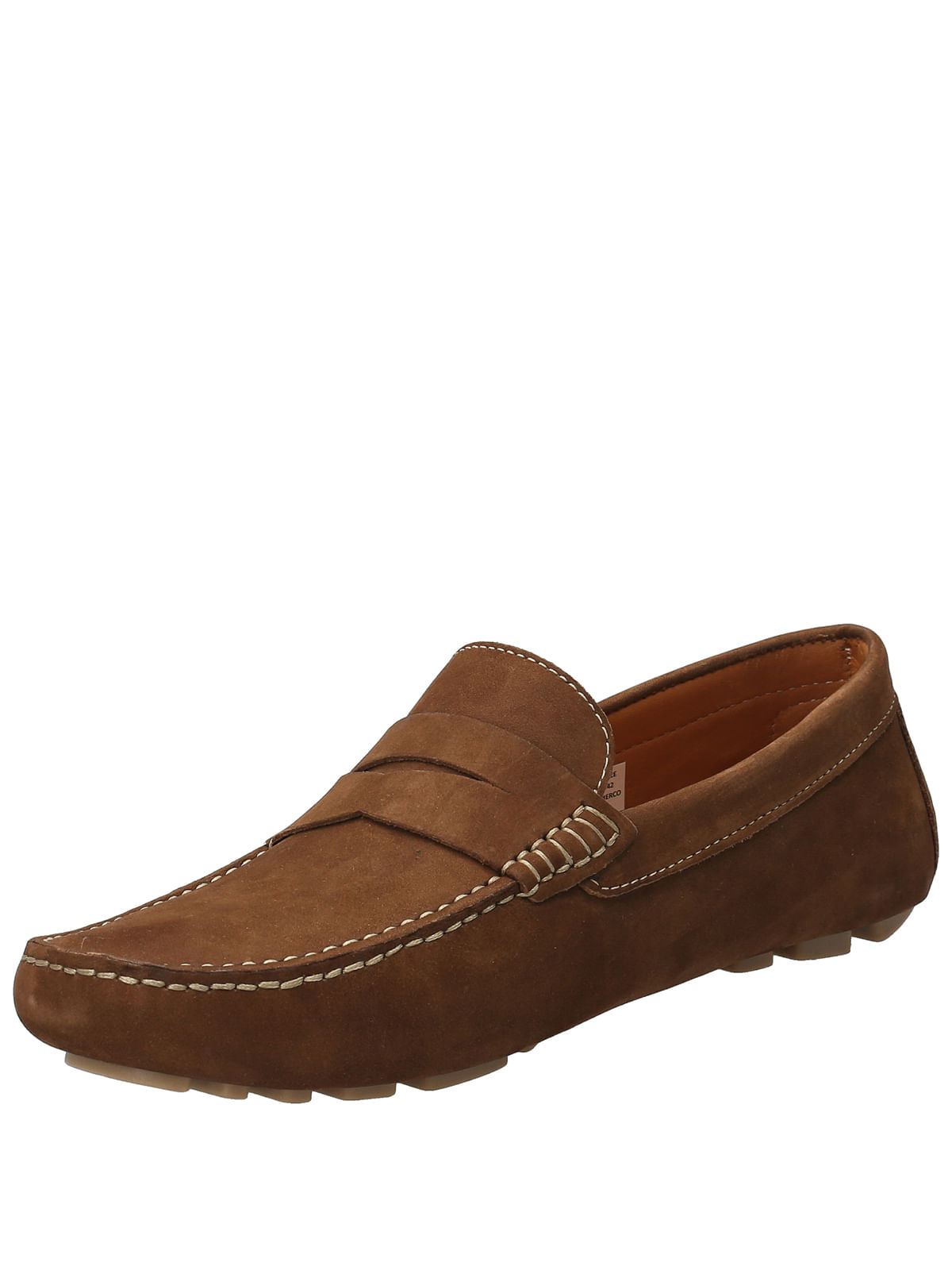 Mocasín Cuero Hombre Hudson Café Rockford