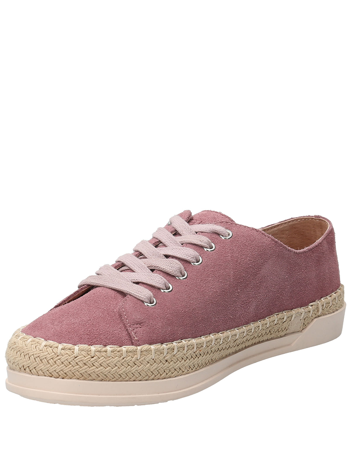Zapatilla Cuero Mujer Lotus Rosa Rockford
