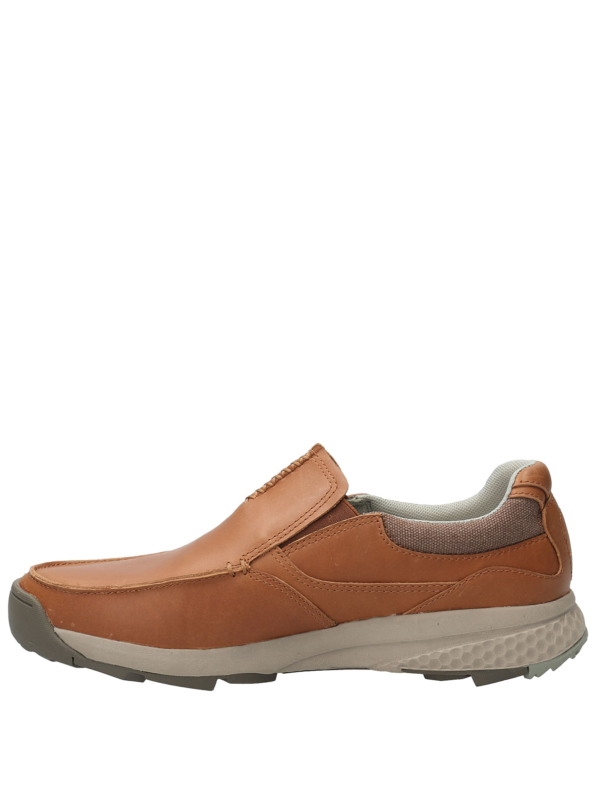 Zapatilla Cuero Hombre Utha Mock Café Rockford