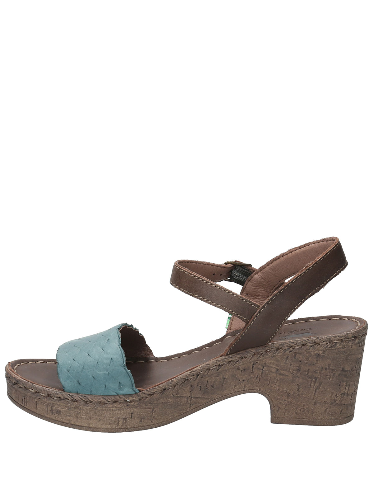 Sandalia Cuero Mujer Andre Verde Rockford