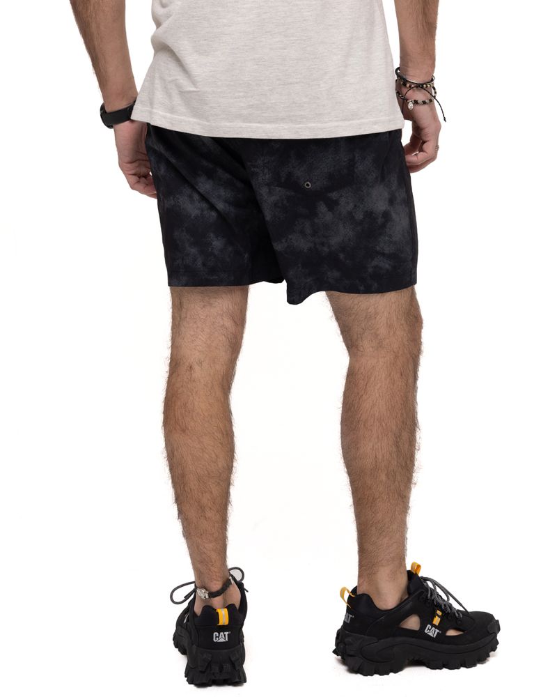 Traje-de-baño-Casual-Hombre-FOUNDATION-SWIM-TRUNK-NEGRO-CAT