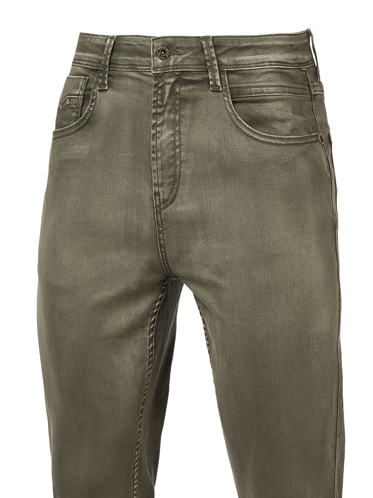 Jeans Natural Flex Hombre Baycolor Verde Rockford