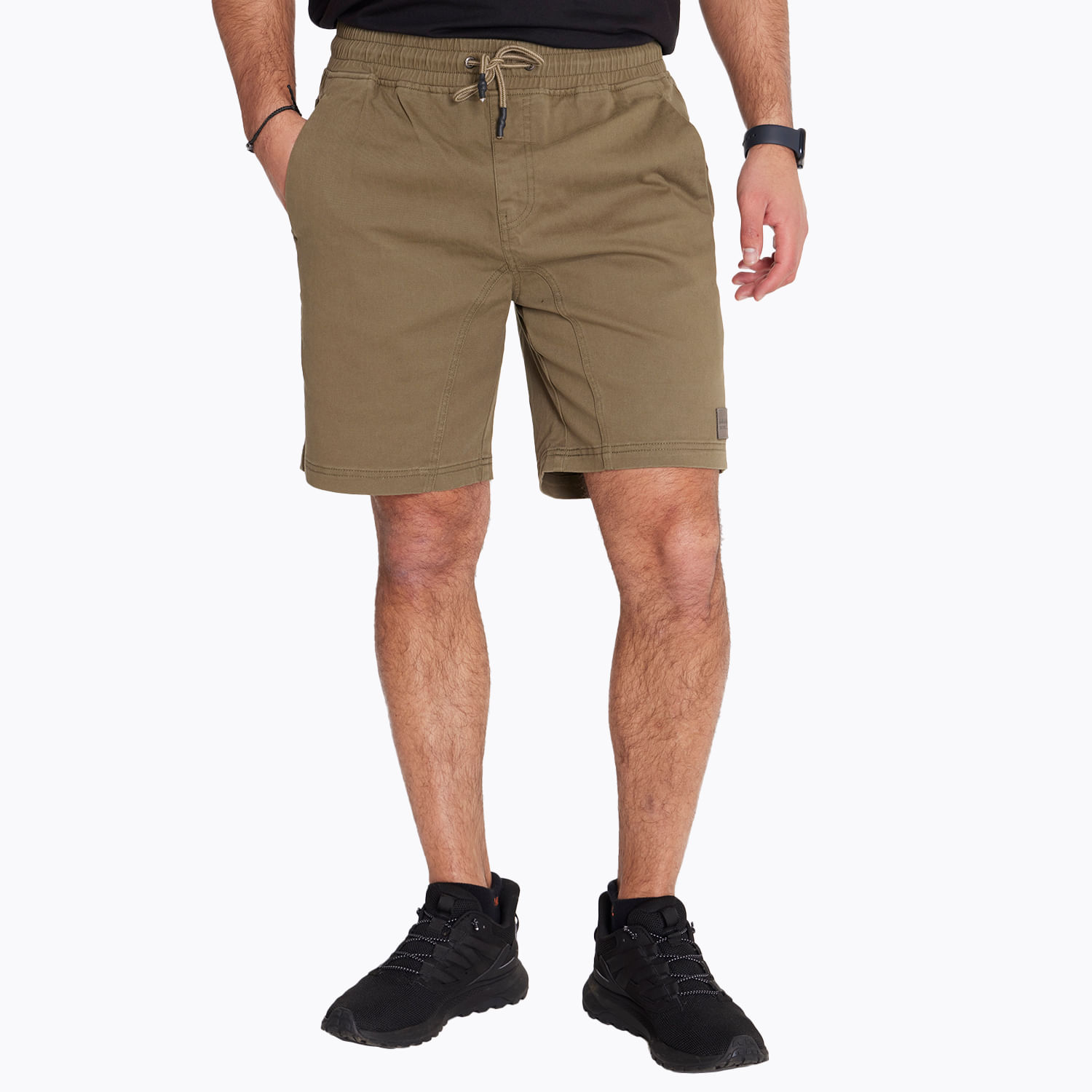 Short Hombre Cotton Cord Oliva Merrell